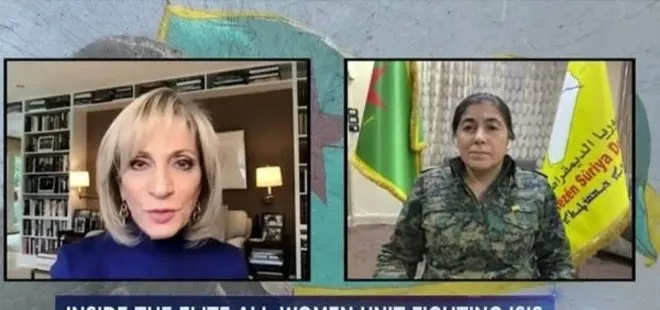 ABD kanalında PKK skandalı! YPJ’yi öve öve bitiremediler