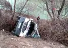 Yozgatta feci kaza! Hentbol takımını taşıyan minibüs devrildi