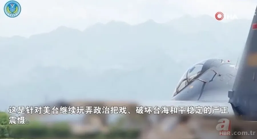 Çin'den ABD'nin hamlesine karşı atak! Tayvan'ın karşısında askeri tatbikat 11