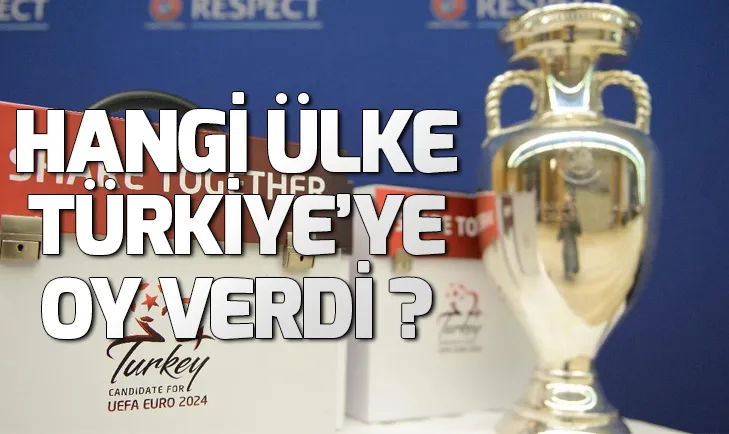 EURO 2024 için hangi ülke, kime oy verdi?