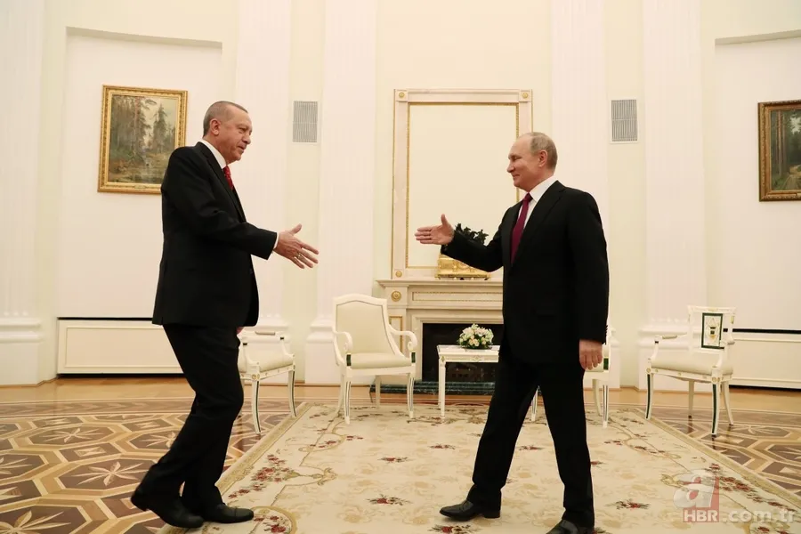 Erdoğan-Putin görüşmesinden ilk fotoğraflar 10