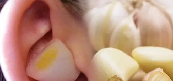 Sonuç inanılmaz! Kulağınızda 30 dakika sarımsak bekletirseniz...