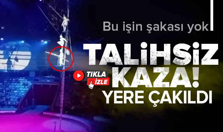 Cambaz metrelerce yüksekten yere çakıldı