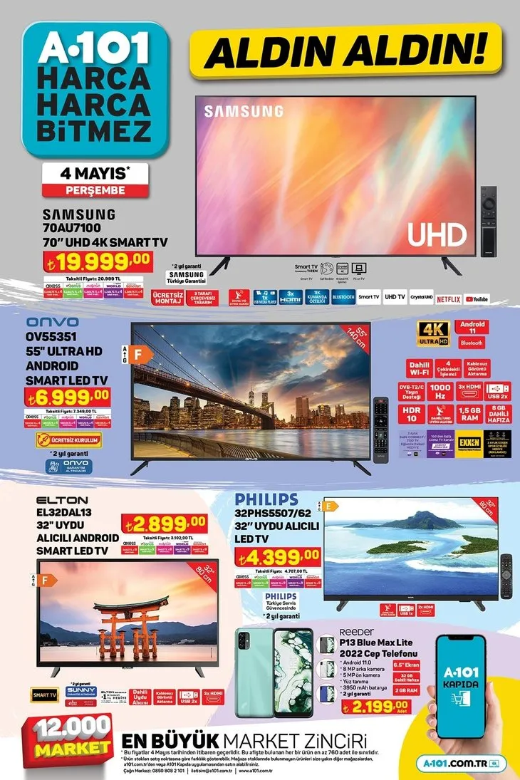 A101 güncel aktüel katalog listesi! 4 Mayıs bugün Perşembe A101’e neler gelecek? Aylık 2.166 TL’lik taksitle Benzinli Moped yerini aldı! İşte tam liste...