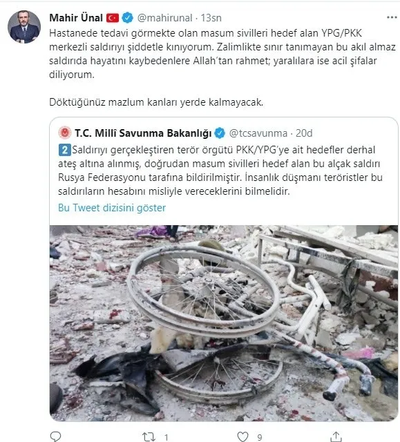 Son dakika: Hatay Valiliği duyurdu: Terör örgütü YPG-PKK'nın saldırısında... - 10