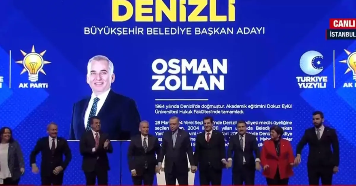 AK Parti Denizli adayı Osman Zolan oldu