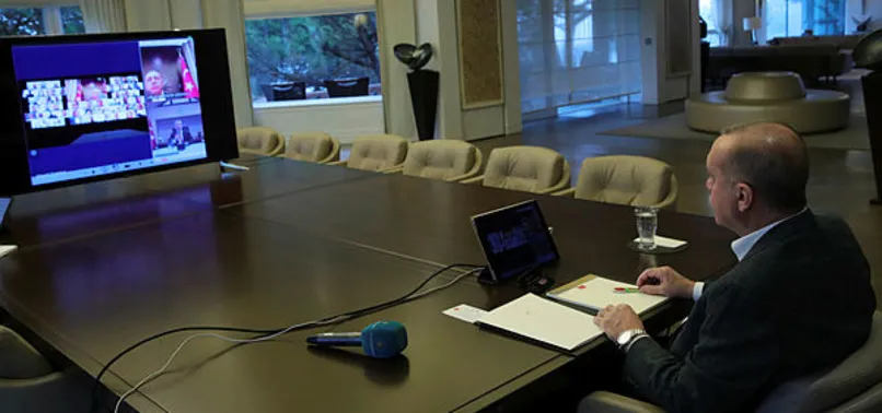 Başkan Erdoğan, partisinin İstanbul teşkilatıyla video konferans gerçekleştirdi