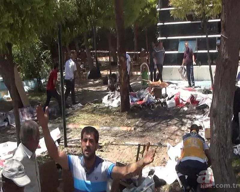 Şanlıurfa'da patlamadan önceki ilk kareler 18