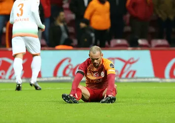 Galatasaray'da Wesley Sneijder ayrılıyor