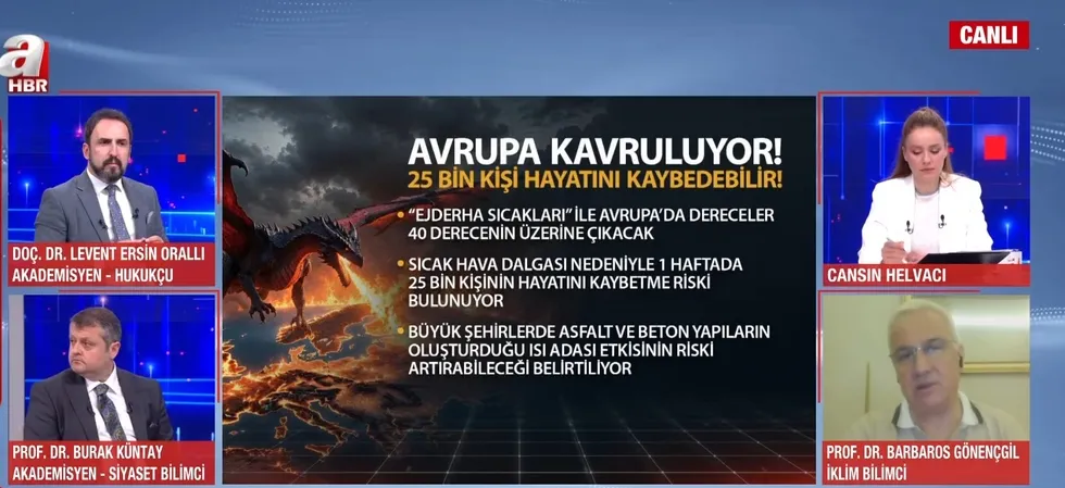 Avrupa kavruluyor! "Ejderha Sıcakları" Türkiye'ye gelecek mi? Uzman isim A Haber'de yanıtladı - 9