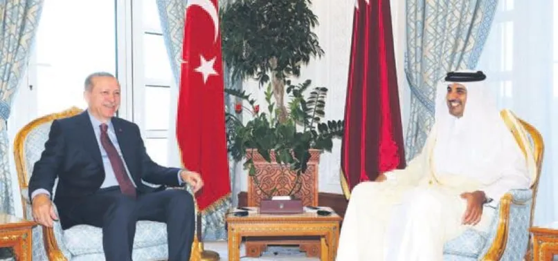 Katar ile 11 önemli anlaşma imzalandı