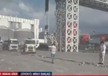 Kocaeli'de büyük patlama! A Haber patlamanın olduğu noktadan saniye saniye aktardı: Türkiye'nin en büyük toz patlaması
