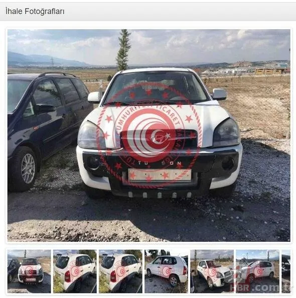 Ticaret Bakanlığı satışa çıkardı! 18 bin 750 liraya cip satılıyor 12