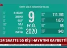 9 Eylül günlük koronavirüs verileri açıklandı
