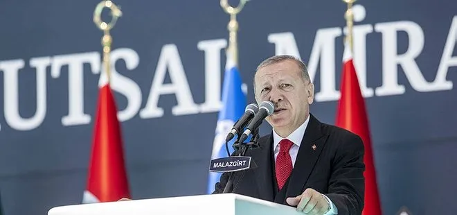 Son dakika: Tarihi zaferin 949. yılı! Başkan Erdoğan’dan Malazgirt’te önemli açıklamalar