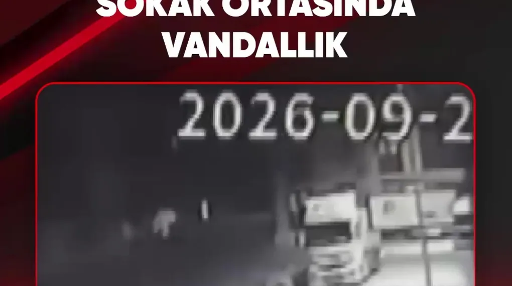 SOKAK ORTASINDA VANDALLIK