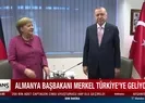 Merkel Türkiyeye veda ziyareti