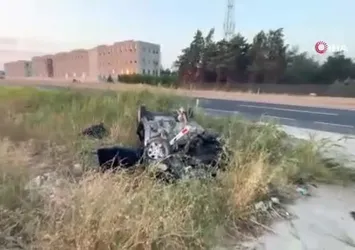 Tekirdağ'da otomobil takla attı: 2 ölü