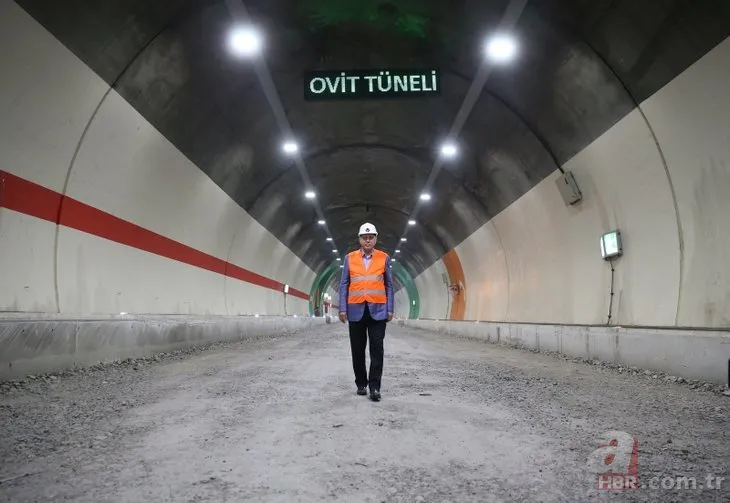 Ovit Tüneli ile yılda 15,5 milyon lira tasarruf sağlanıyor! 2023’te hedef 770 kilometre