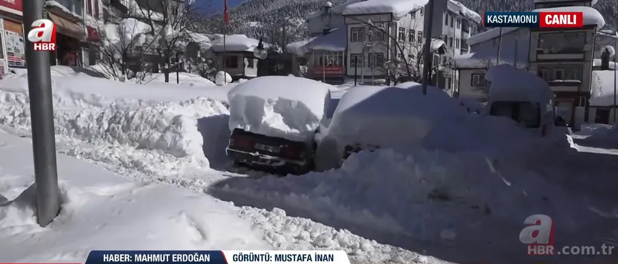 Görüntüler Sibirya’dan değil Türkiye’den! A Haber canlı yayınında şoke eden anlar 17