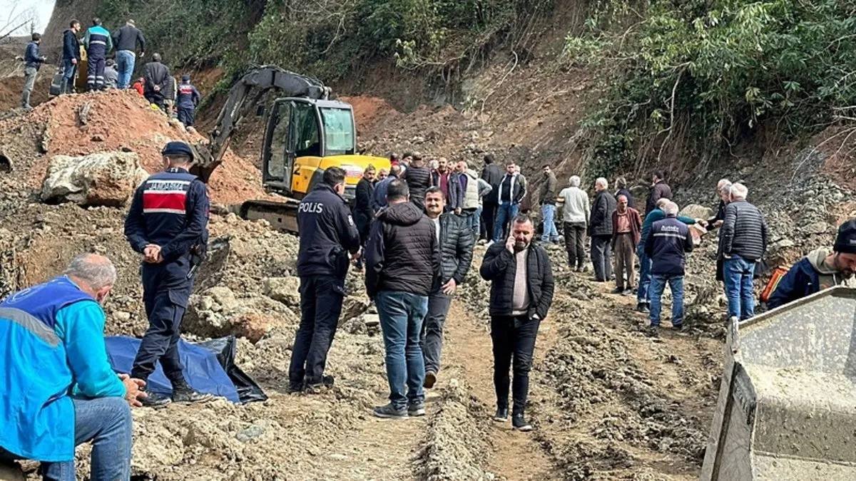 Trabzon'da içme suyu hattında göçük! 3 işçi hayatını kaybetti! Valilikten açıklama...