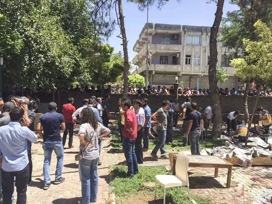 Şanlıurfa'da patlamadan önceki ilk kareler 8