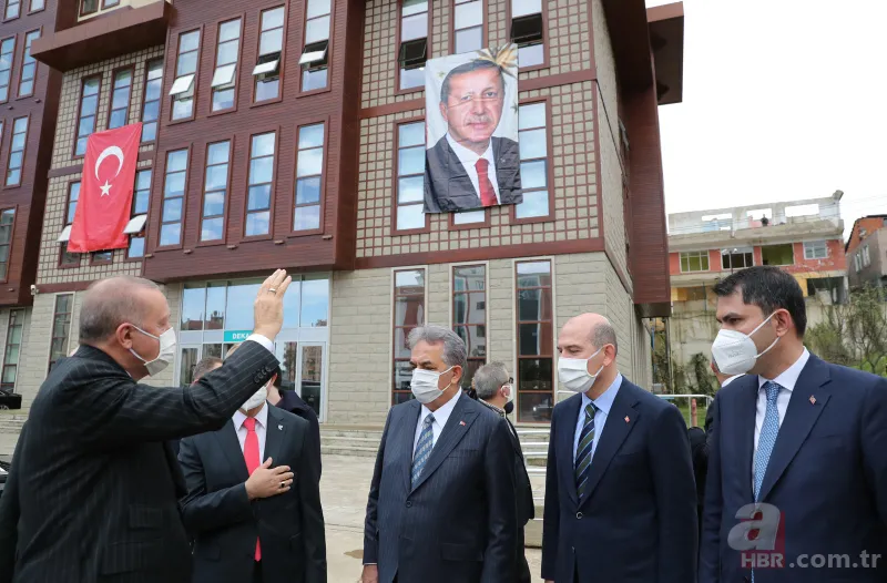 Başkan Erdoğan baba ocağı Rize'de! Ahmet Erdoğan Camii'nin açılışını gerçekleştirdi 20