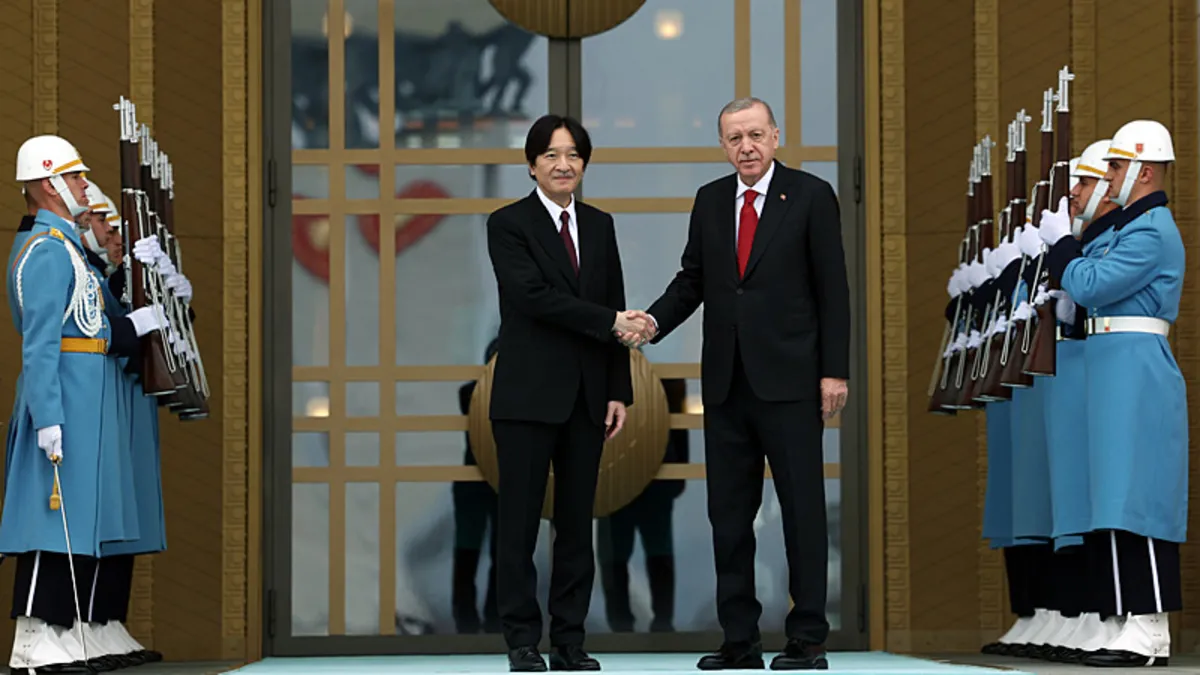 Başkan Erdoğan Japonya Altes Veliaht Prens Fumihito’yu kabul etti