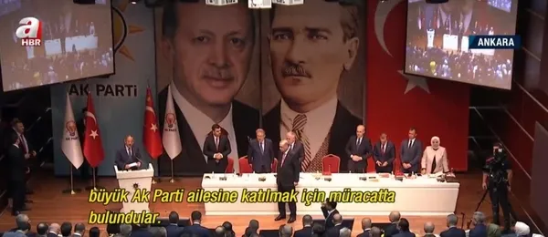AK Parti'ye CHP ve Saadet Partisi'nden 2 önemli katılım: Başkan Erdoğan rozetlerini taktı - 2
