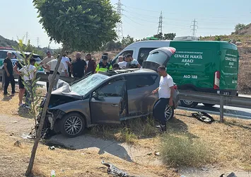 Mersin'deki otoyolda kaza: 1 ölü 3 yaralı
