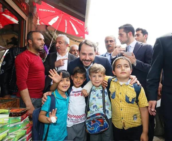 Bakan Albayrak Mardin'de esnafla bir araya geldi - 3
