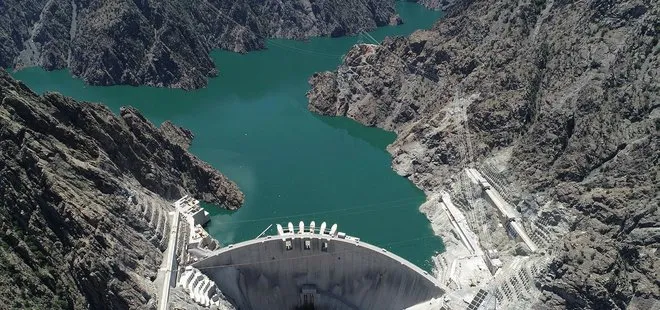Son dakika: Yusufeli Barajı ve HES’te su yüksekliği 177 metreyi geçti