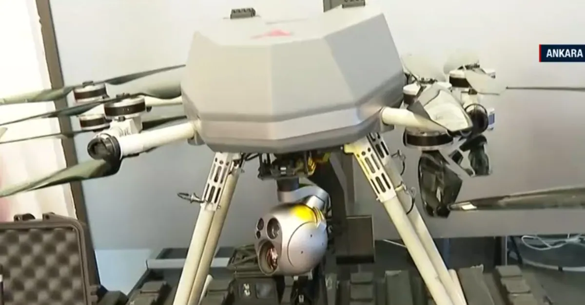Silahlı drone SONGAR gece gündüz görevde