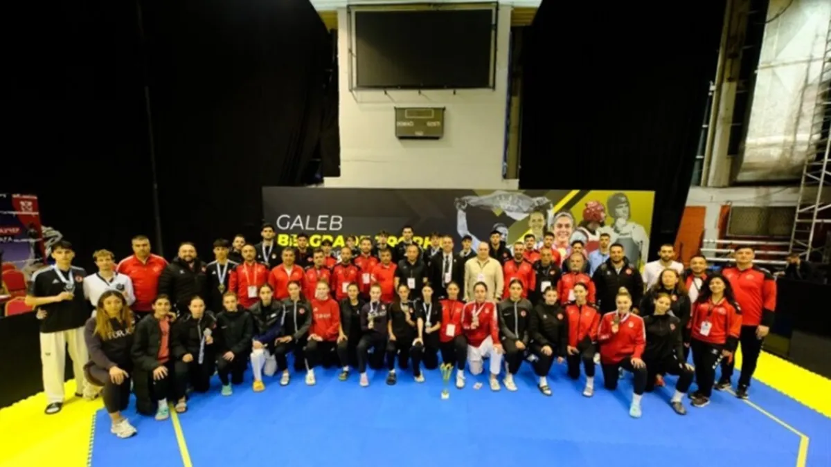 Tekvando'da büyük gurur: Belgrad'daki turnuva 13 madalya ile zirvede tamamlandı