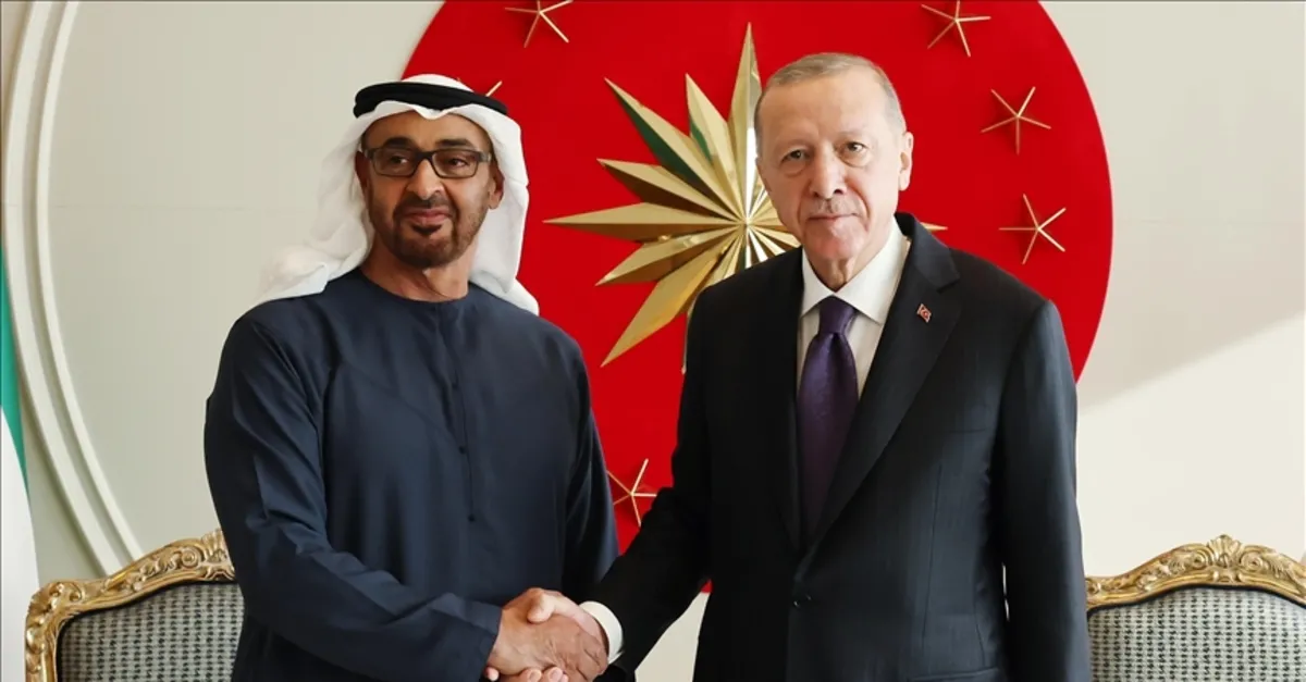 Ankara'da Başkan Erdoğan Nahyan zirvesi