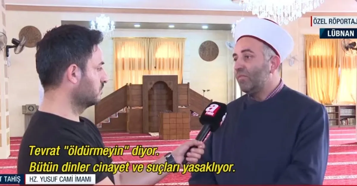 Hz. Yusuf Cami İmamı Ahmet Tahiş İsrail soykırımını A Haber'e anlattı! 9 yaşındaki Ömer'in Başkan Erdoğan sevgisi