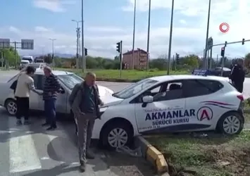 Işık ihlali kazaya neden oldu: 3 yaralı