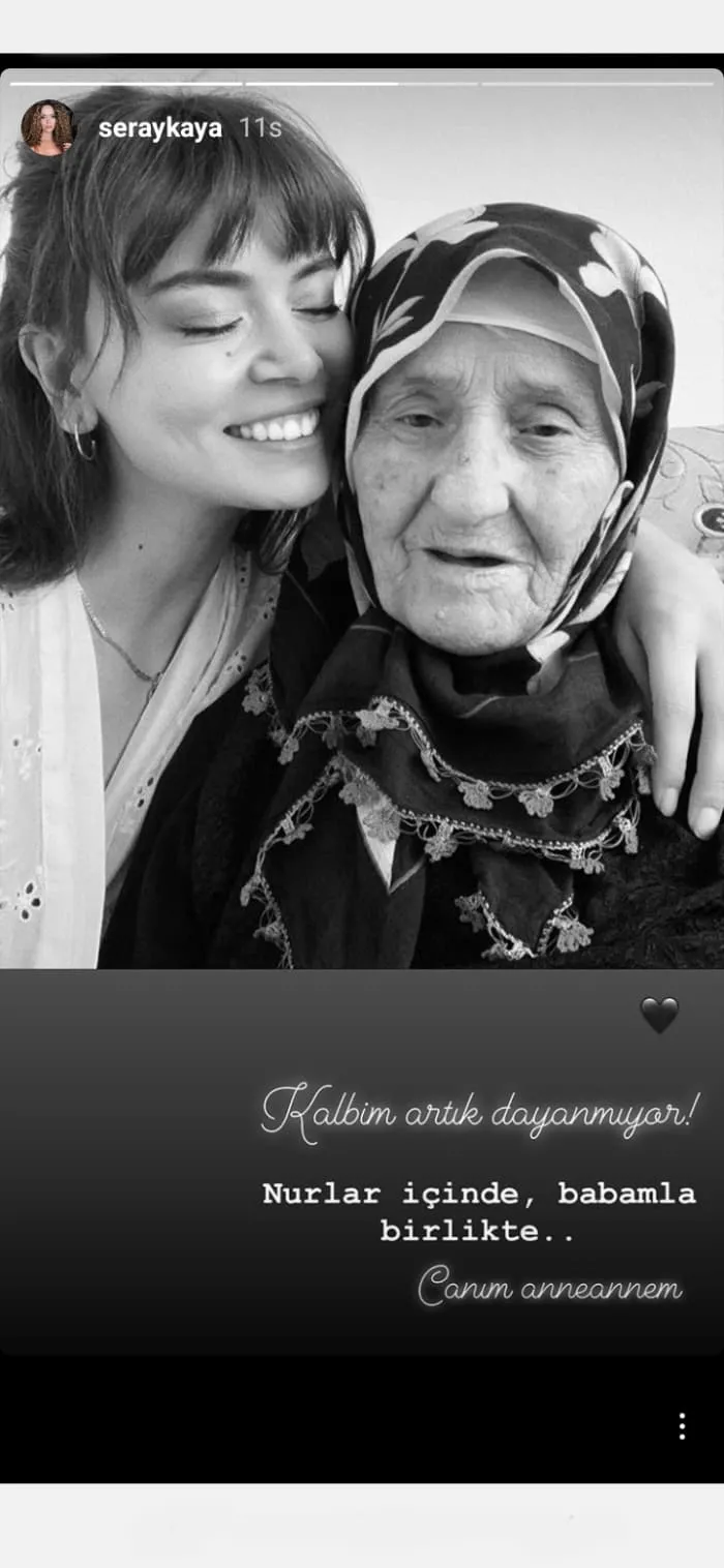Ünlü oyuncu Seray Kaya’nın acı kaybı: Artık kalbim dayanmıyor… - 1