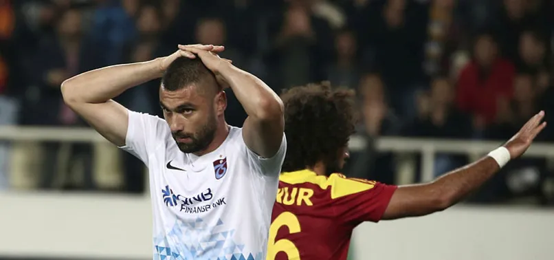 Trabzonspor'da Burak Yılmaz 2 hafta yok