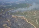Askeri alanda yangın! Ekipler alarmda