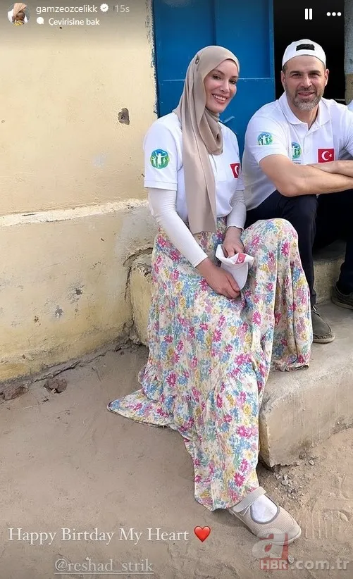 Gamze Özçelik eşi Reshad Strik'in doğum gününü böyle kutladı! Fotoğraflarına beğeni yağdı 10