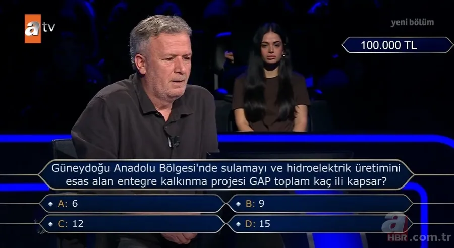 Milyoner'de "basit soru" büyük hayal kırıklığı! İlk soruda yarışmaya veda etti 14