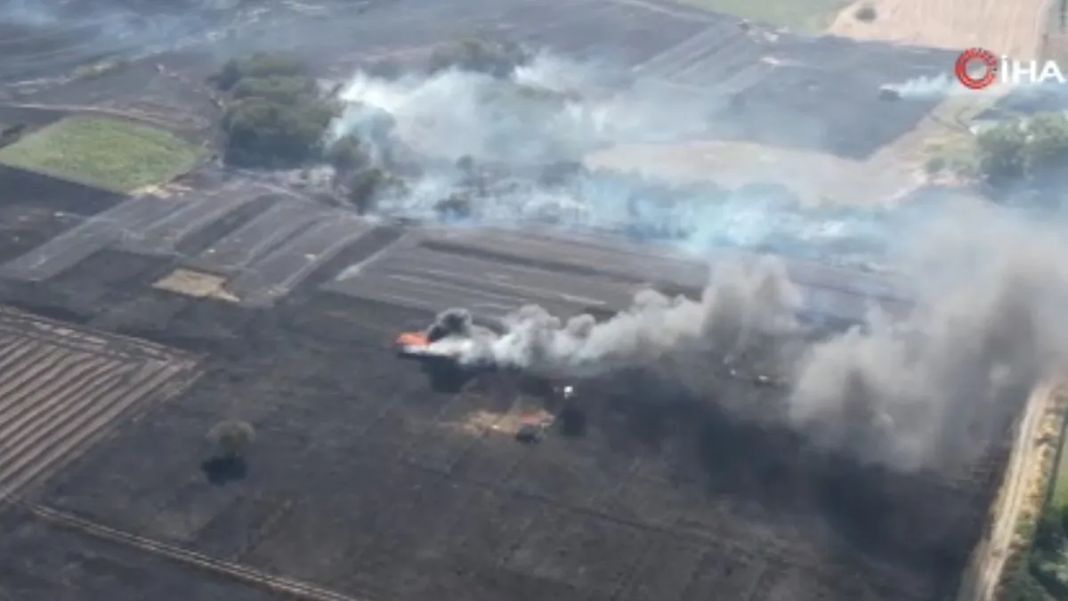 İstanbul Silivri'de arazi yangını! 1 kişi hayatını kaybetti | Yangın mangaldan çıktı iddiası