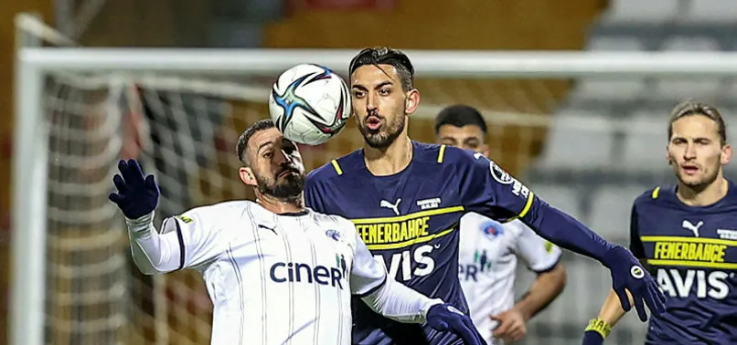 Son dakika: İrfan Can Kahveci Fenerbahçe formasıyla ilk kırmızı kartını gördü