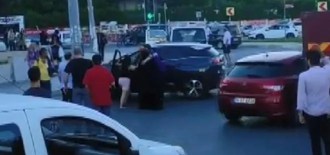 İstanbul’da dehşet anları! Trafik tartışması kanlı bitti 1’i ağır 2 kişi yaralı