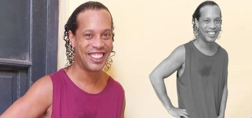 İşte Ronaldinho'nun hapishanedeki ilk görüntüsü