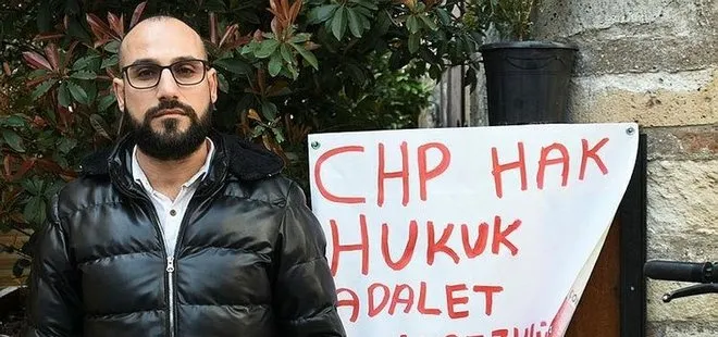 Adaletin bu mu CHP: Beni adeta ölüme mahkum ettiler