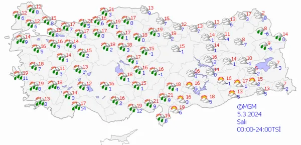 1709610259055.png Günlerdir beklenen sağanak yağış bugün başlıyor! Sıcaklıklar 10 derece birden düşecek! Meteoroloji'den üst üste yeni uyarılar... - 6