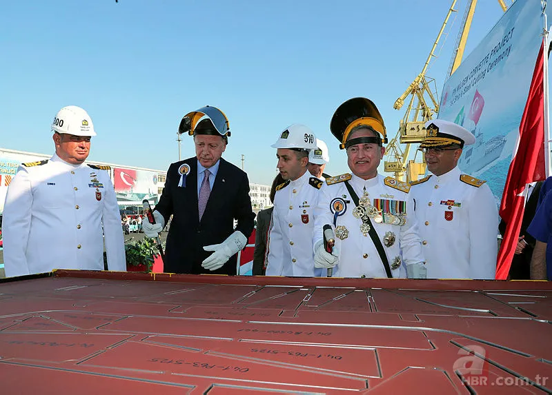 Milli savaş gemisi Kınalıada Deniz Kuvvetleri'ne teslim edildi 1