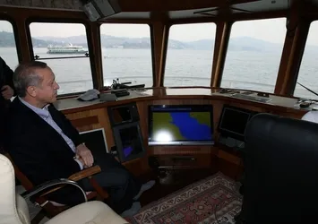 Cumhurbaşkanı Erdoğan, balıkçılarla ava çıktı